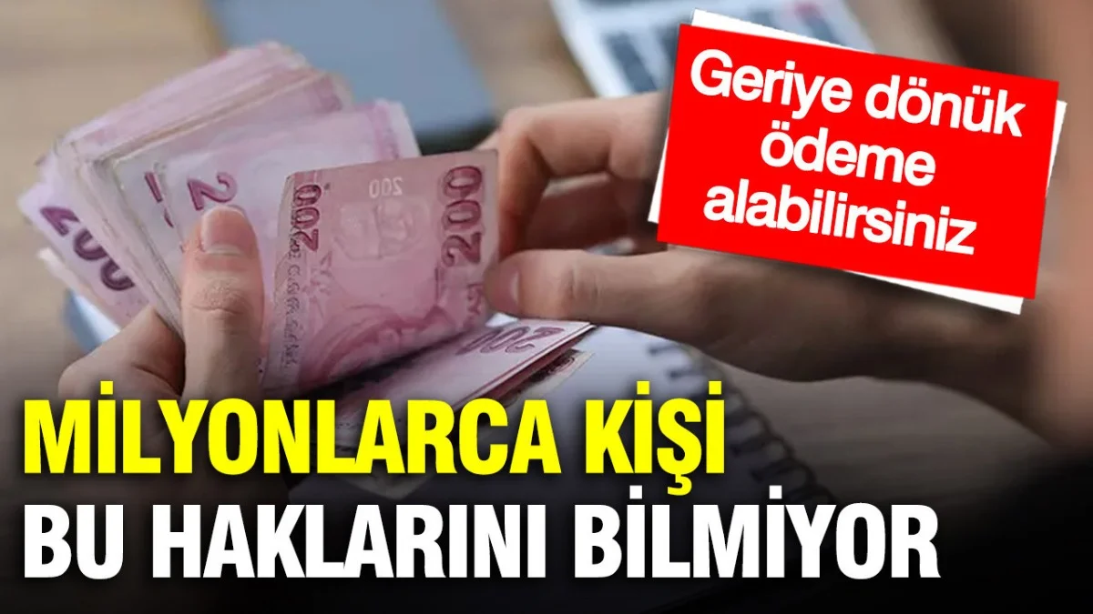 Emeklilere Geriye Dönük Ödeme Başladı: Para İadesi Süreci Açıklandı