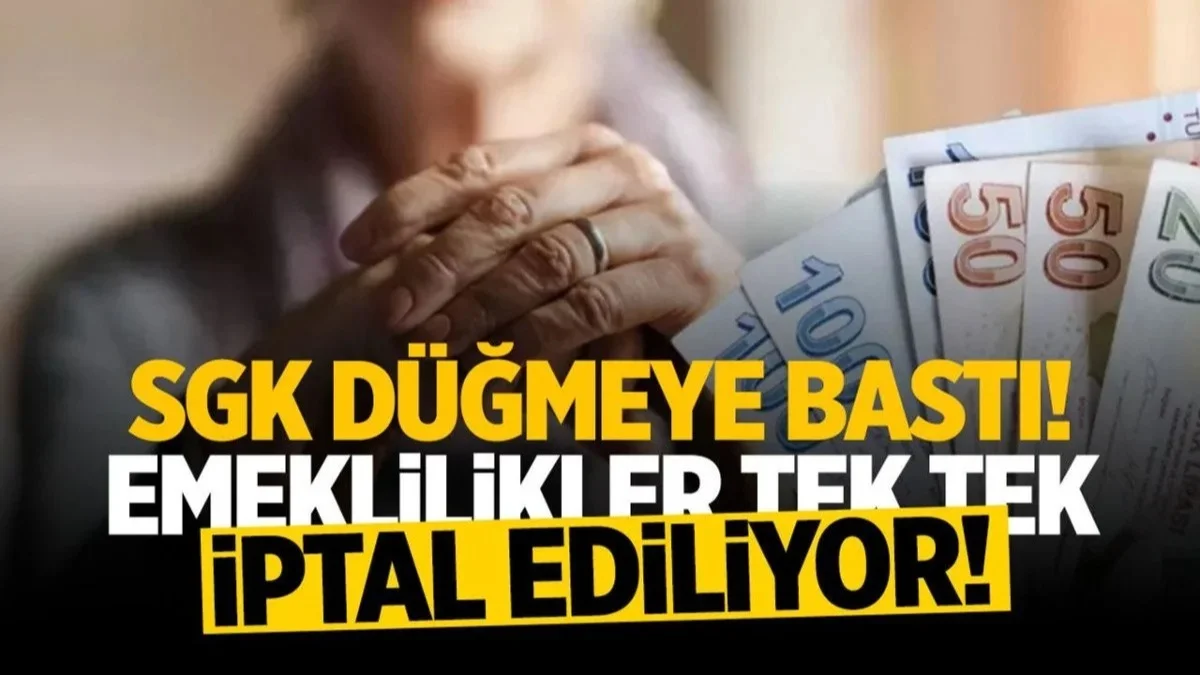 SGK Harekete Geçti: 650 Bin Emeklinin Dosyası İnceleniyor! Maaşlar Geri Alınabilir
