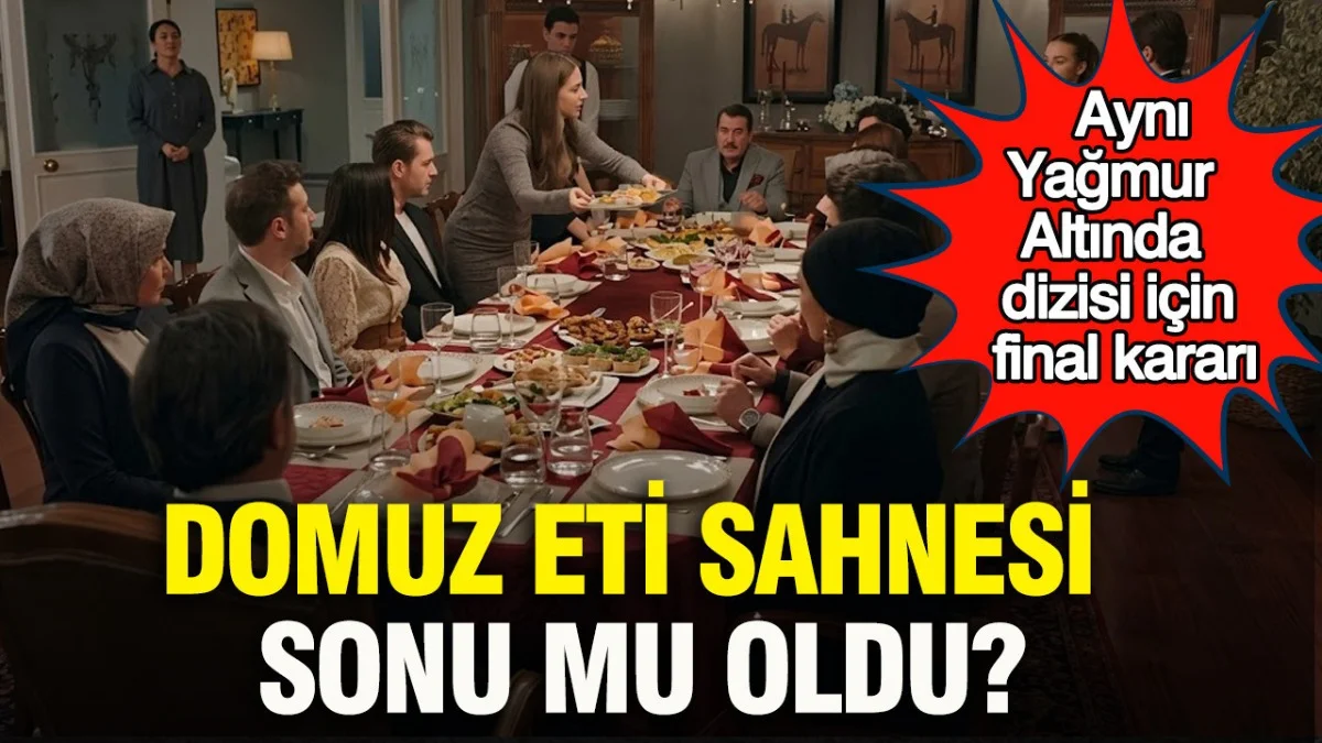 Tartışmaların Ardından Şok Karar: Aynı Yağmur Altında Dizisi Final Yapıyor